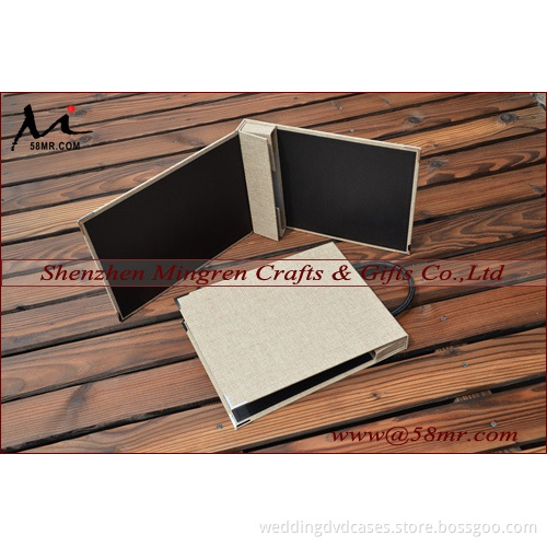 Fabric Linen Velvet Decorative Sampling Swatch Book Cover